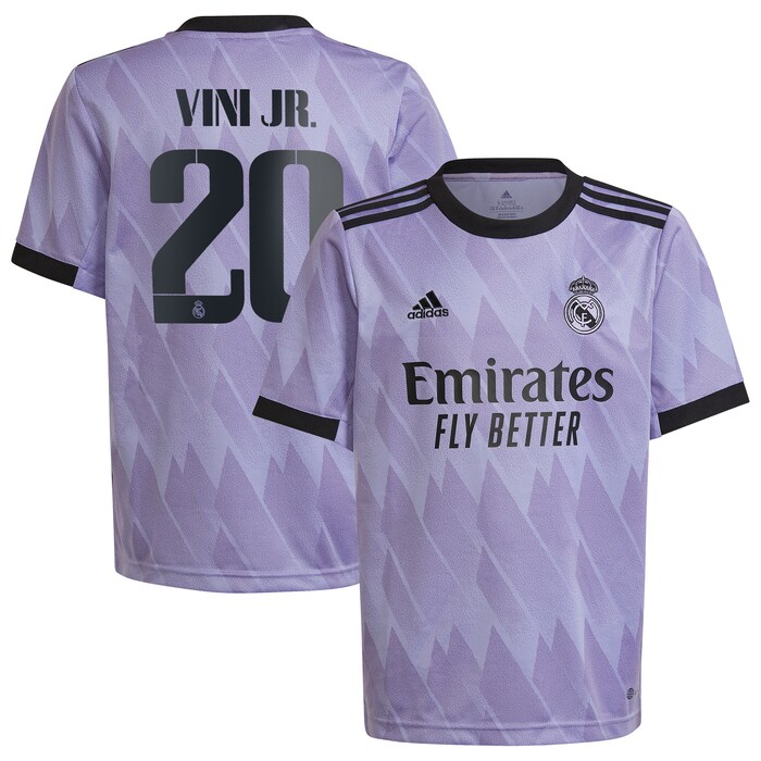 Vinicius Junior Real Madrid Youth 2022/23 Away Replica Player Jersey ...