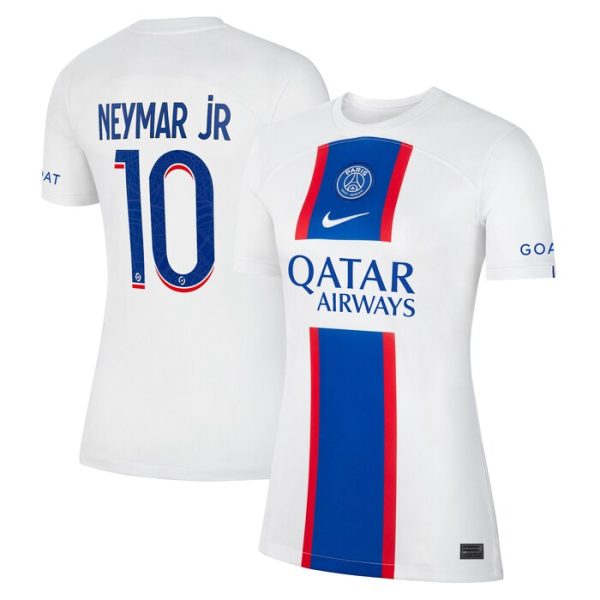 Neymar Jr. Paris Saint-Germain Women 2022-23 Third Breathe Stadium Replica Player Jersey - White