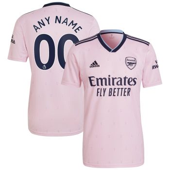 Arsenal 2022-23 Third Custom Replica Jersey - Pink