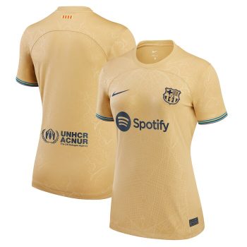 Barcelona Women 2022-23 Away Replica Blank Jersey - Yellow