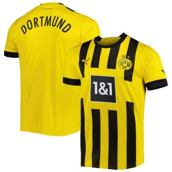 Borussia Dortmund 2022-23 Home Replica Jersey - Yellow