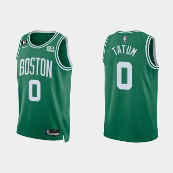 Boston Celtics #0 Jayson Tatum 2022-23 Icon Edition Kelly Green Jersey