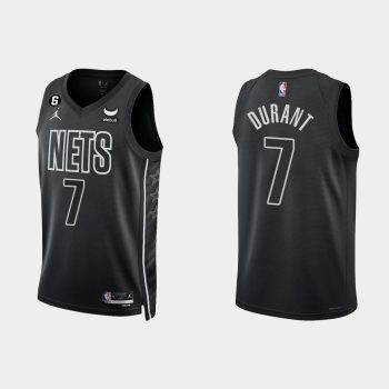 Brooklyn Nets Kevin Durant #7 Black 2022-23 Statement Edition Jersey