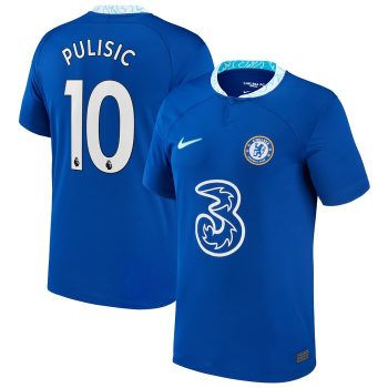 Christian Pulisic Chelsea 2022-23 Replica Home Jersey - Blue