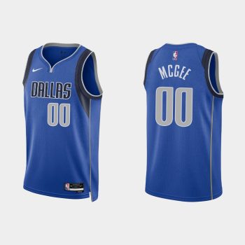 Dallas Mavericks #00 JaVale McGee Icon Edition Royal Jersey 2022-23