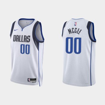 Dallas Mavericks JaVale McGee #00 2022-23 Association Edition White Jersey Swingman