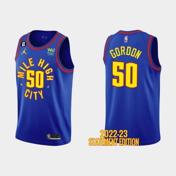 Denver Nuggets Aaron Gordon #50 Royal Blue 2022-23 Statement Edition Jersey