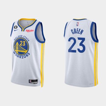 Golden State Warriors Draymond Green #23 2022-23 Association Edition White Jersey Swingman