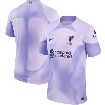 Liverpool Youth 2022-23 Home Goalkeeper Jersey - Purple