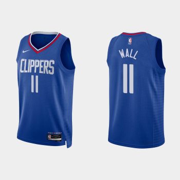 Los Angeles Clippers #11 John Wall Icon Edition Blue Jersey 2022-23