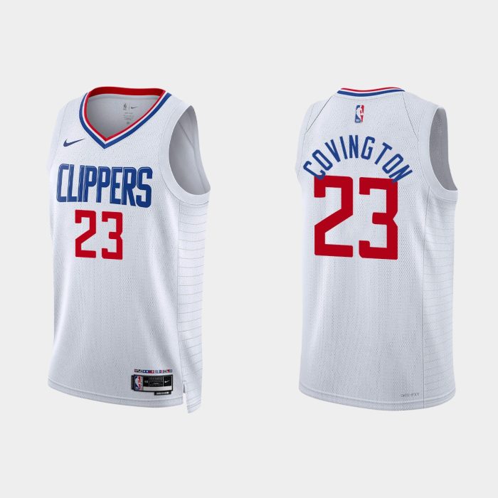 Los Angeles Clippers Robert Covington #23 Association Edition White Jersey