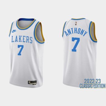 Los Angeles Lakers Carmelo Anthony #7 2022-23 Classic Edition White Jersey