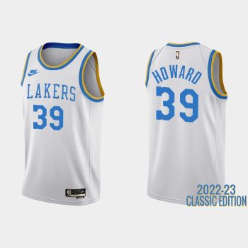 Los Angeles Lakers Dwight Howard #39 2022-23 Classic Edition White Jersey