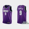 Milwaukee Bucks Bobby Portis #9 2022-23 Classic Edition Purple Jersey