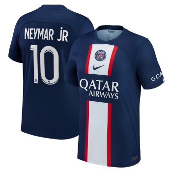 Neymar Jr. Paris Saint-Germain Youth 2022-23 Home Replica Player Jersey - Blue