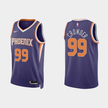 Phoenix Suns #99 Jae Crowder Icon Edition Purple Jersey 2022-23