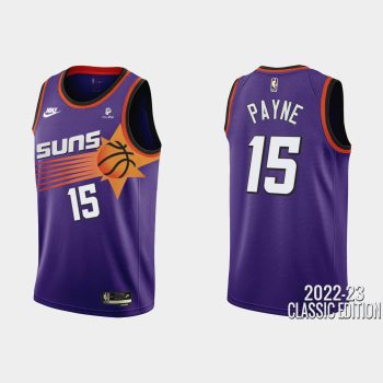 Phoenix Suns Cameron Payne #15 2022-23 Classic Edition Purple Jersey