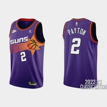 Phoenix Suns Elfrid Payton #2 2022-23 Classic Edition Purple Jersey