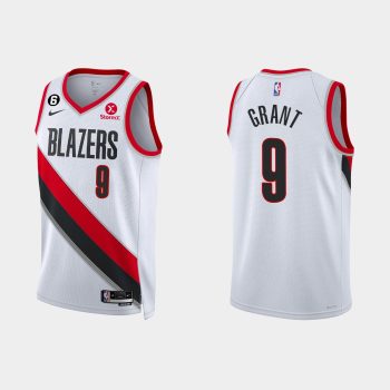 Portland Trail Blazers Jerami Grant #9 Association Edition White Jersey