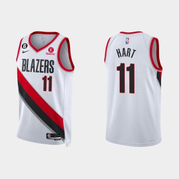 Portland Trail Blazers Josh Hart #11 Association Edition White Jersey