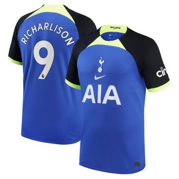 Richarlison Tottenham Hotspur 2022-23 Away Breathe Stadium Replica Player Jersey - Blue