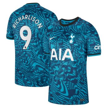 Richarlison Tottenham Hotspur 2022-23 Third Replica Player Jersey - Blue