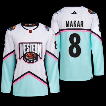 2023 NHL All-Star Colorado Avalanche Cale Makar Jersey Western Conference White #8