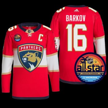 2023 NHL All-Star Florida Panthers Aleksander Barkov Jersey Pro Red #16
