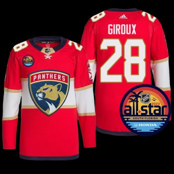 2023 NHL All-Star Florida Panthers Claude Giroux Jersey Pro Red #28