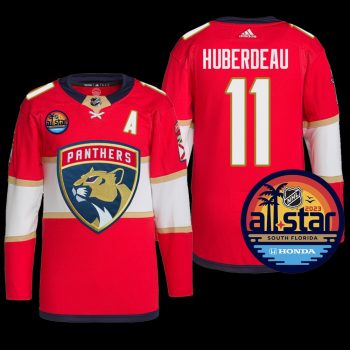 2023 NHL All-Star Florida Panthers Jonathan Huberdeau Jersey Pro Red #11