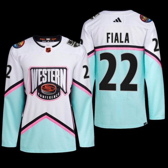 2023 NHL All-Star Los Angeles Kings Kevin Fiala Jersey Western Conference White #22