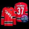 2023 NHL All-Star Skills Carolina Hurricanes Andrei Svechnikov Jersey Reverse Retro Red #37