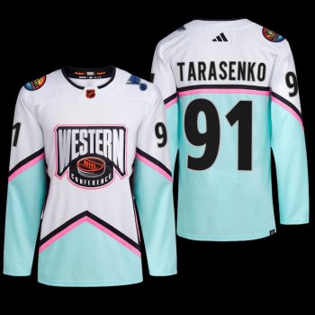2023 NHL All-Star St. Louis Blues Vladimir Tarasenko Jersey Western Conference White #91