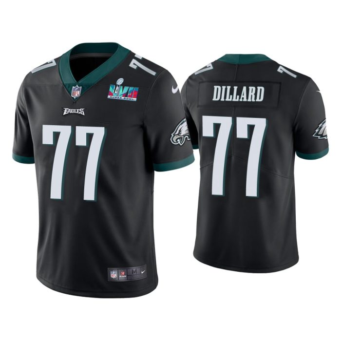 Andre Dillard Philadelphia Eagles Super Bowl LVII Black Vapor Limited Jersey