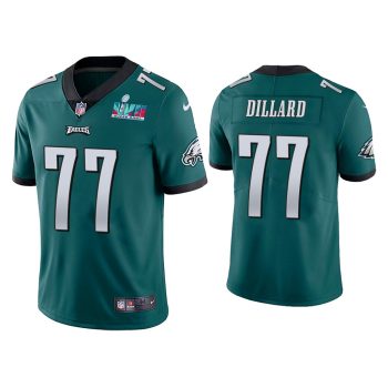 Andre Dillard Philadelphia Eagles Super Bowl LVII Green Vapor Limited Jersey