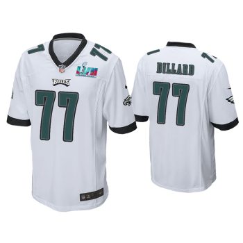 Andre Dillard Philadelphia Eagles Super Bowl LVII White Game Jersey