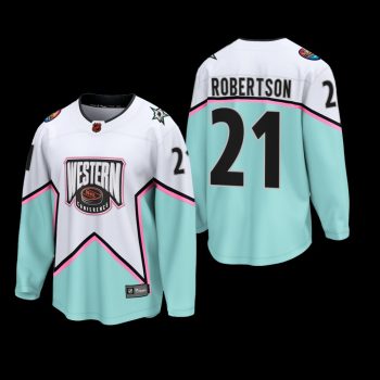 Dallas Stars 2023 NHL All-Star Jersey Jason Robertson White #21 Western Conference