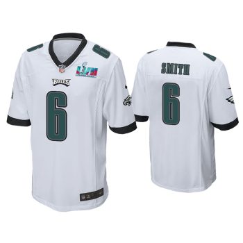 Devonta Smith Philadelphia Eagles Super Bowl LVII White Game Jersey