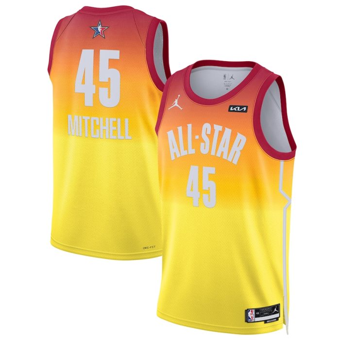 Donovan Mitchell 2023 NBA All-Star Game Swingman Jersey - Orange