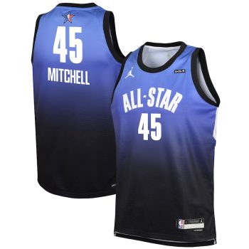 Donovan Mitchell Youth 2023 NBA All-Star Game Swingman Jersey - Blue