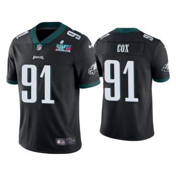 Fletcher Cox Philadelphia Eagles Super Bowl LVII Black Vapor Limited Jersey