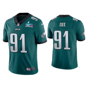 Fletcher Cox Philadelphia Eagles Super Bowl LVII Green Vapor Limited Jersey