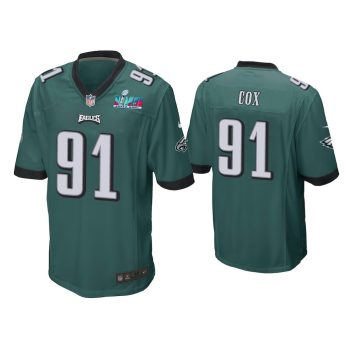 Fletcher Cox Philadelphia Eagles Super Bowl LVII Midnight Green Game Jersey