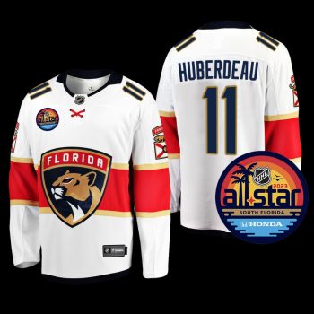 Florida Panthers #11 Jonathan Huberdeau White 2023 NHL All-Star Away Jersey