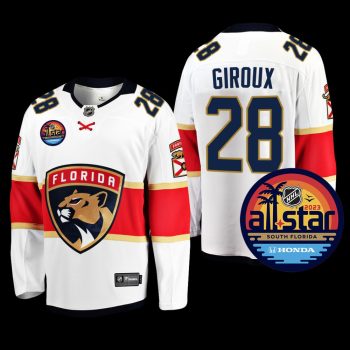 Florida Panthers #28 Claude Giroux White 2023 NHL All-Star Away Jersey