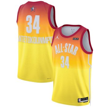Giannis Antetokounmpo 2023 NBA All-Star Game Swingman Jersey - Orange