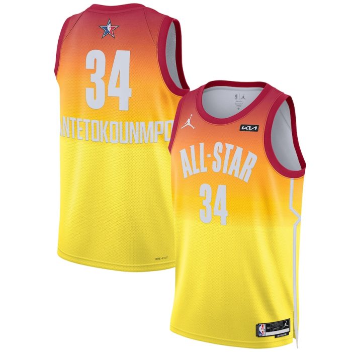 Giannis Antetokounmpo 2023 NBA All-Star Game Swingman Jersey - Orange