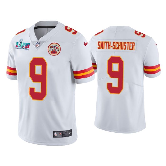 Juju Smith-Schuster Kansas City Chiefs Super Bowl LVII White Vapor Limited Jersey