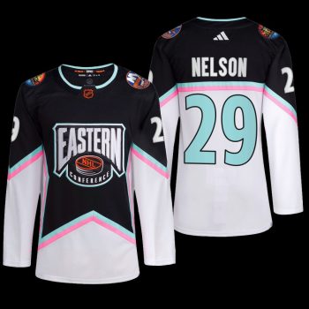 New York Islanders 2023 NHL All-Star Brock Nelson Jersey Black #29 Eastern Conference