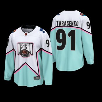 St. Louis Blues 2023 NHL All-Star Jersey Vladimir Tarasenko White #91 Western Conference